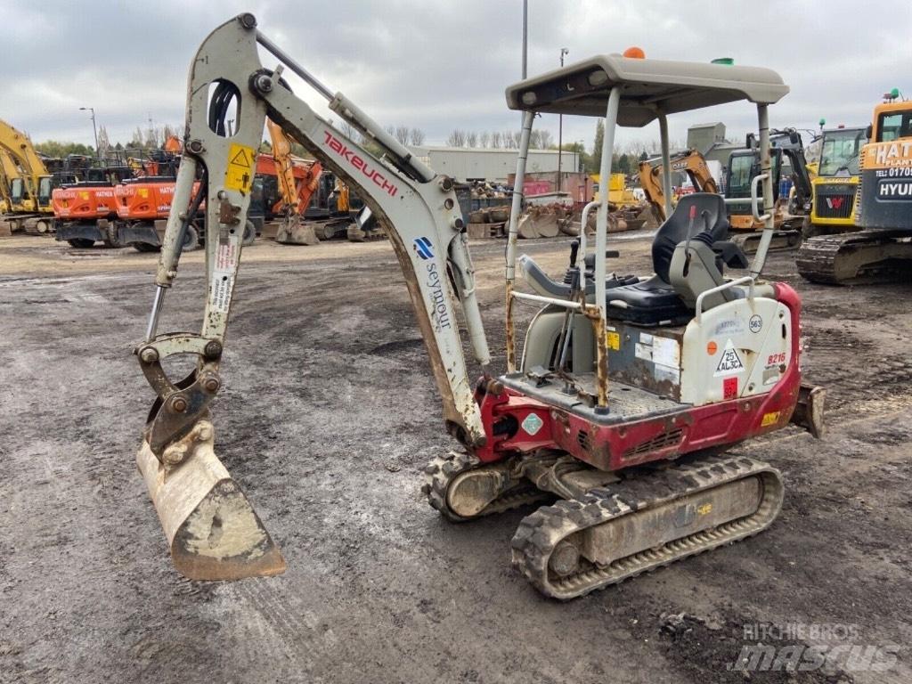 Takeuchi TB 216 Mini Excavators <7t (Mini Diggers)