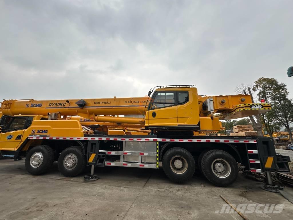 XCMG QY 50 K Mobile and all terrain cranes
