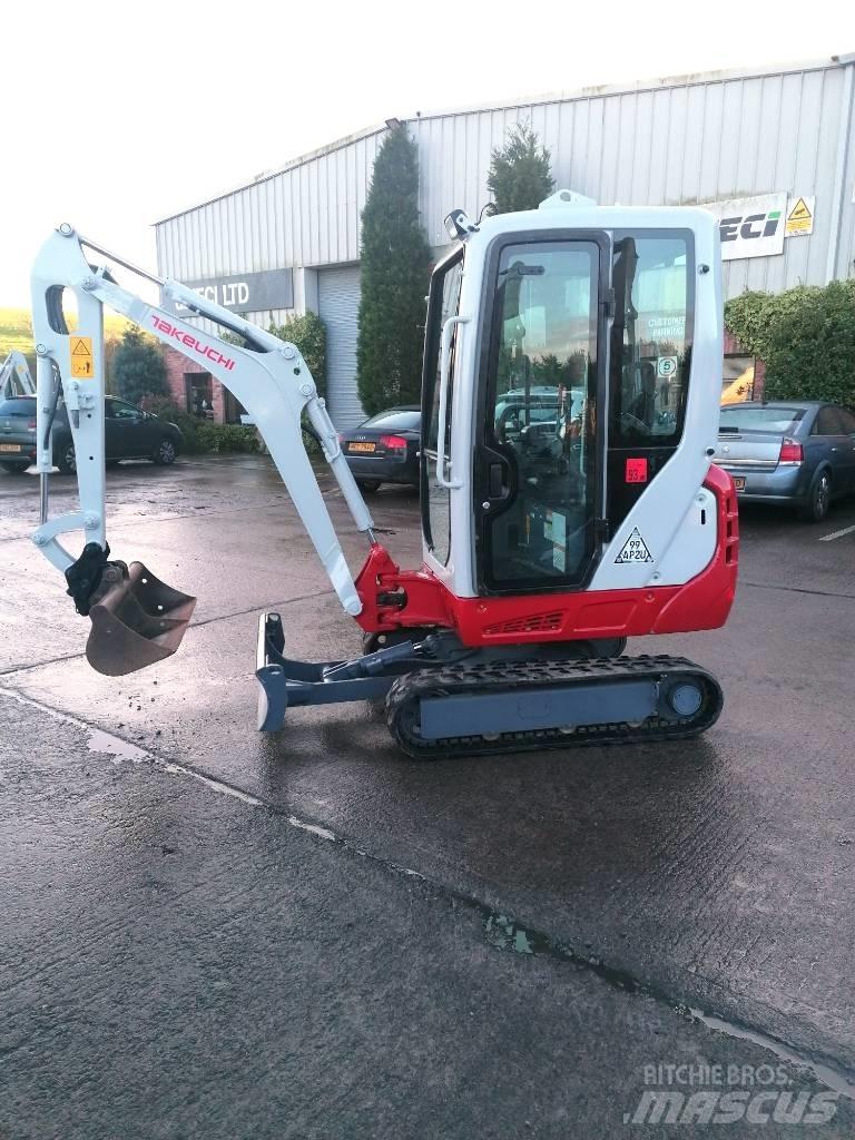 Takeuchi TB216 Mini Excavators <7t (Mini Diggers)