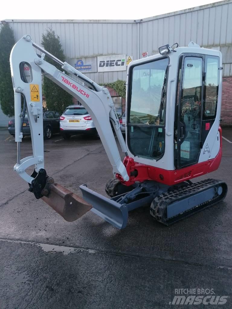 Takeuchi TB216 Mini Excavators <7t (Mini Diggers)