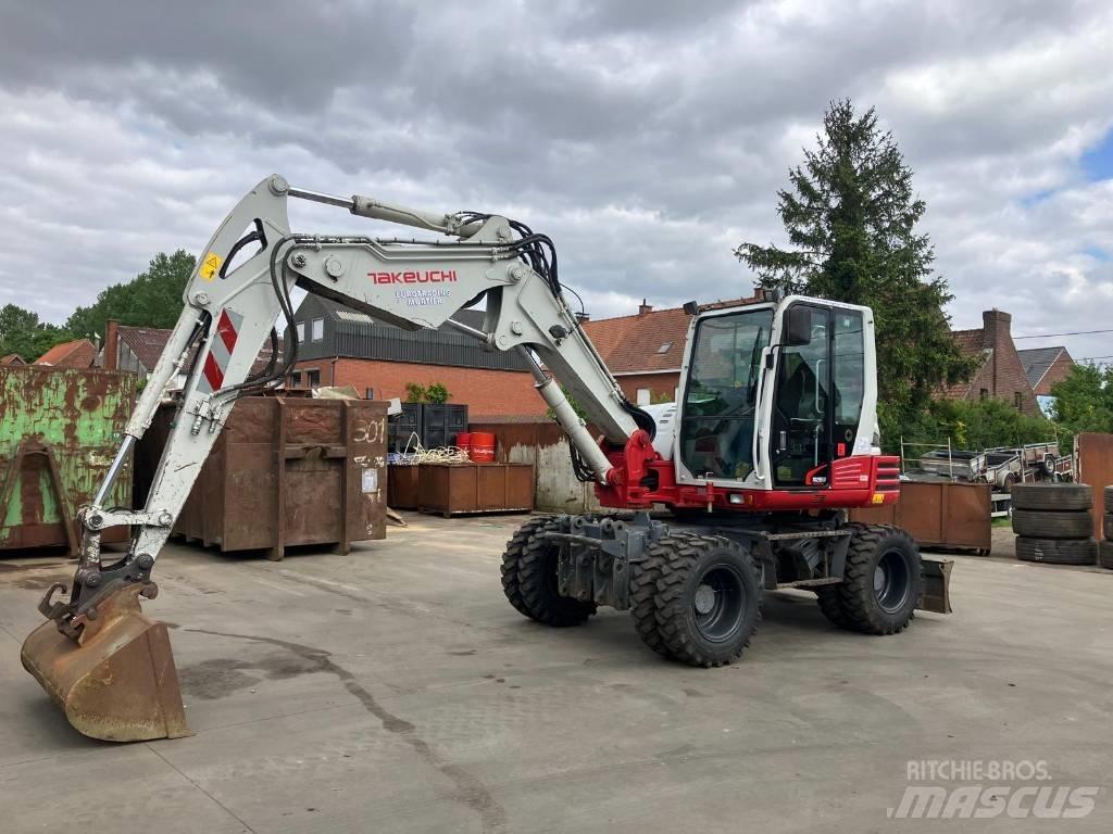 Takeuchi TB 295 W Wheeled Excavators