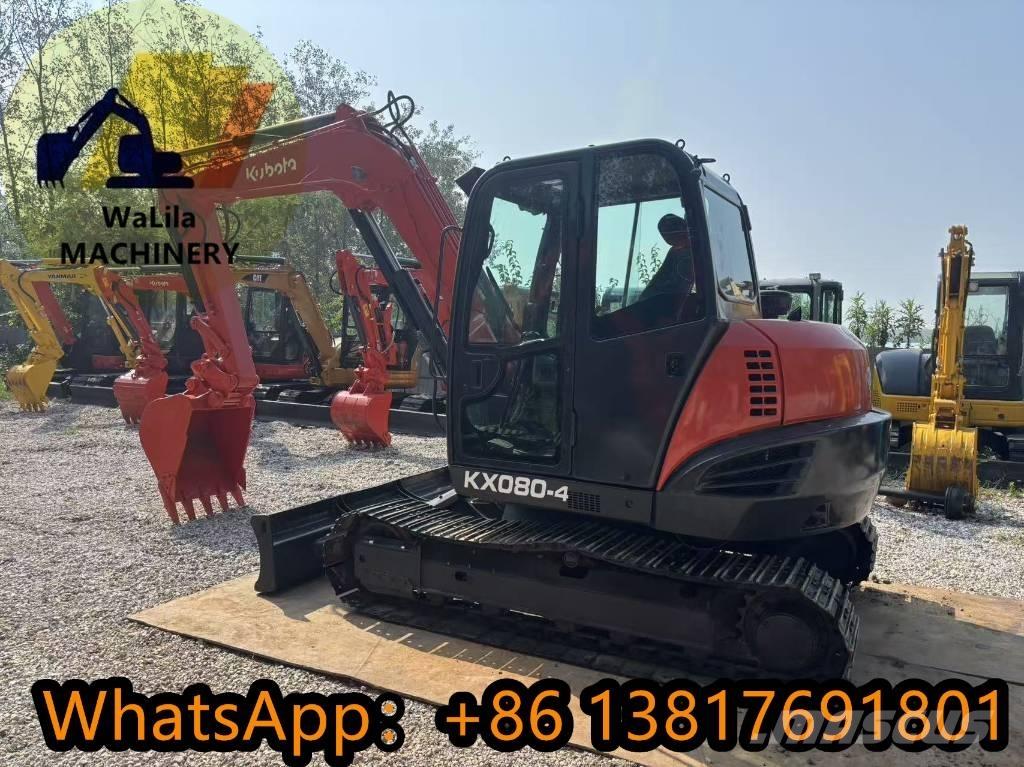 Kubota KX 080-4 Mini Excavators <7t (Mini Diggers)