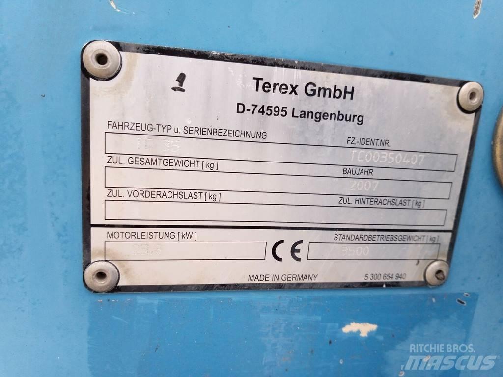 Terex TC35 Mini Excavators <7t (Mini Diggers)