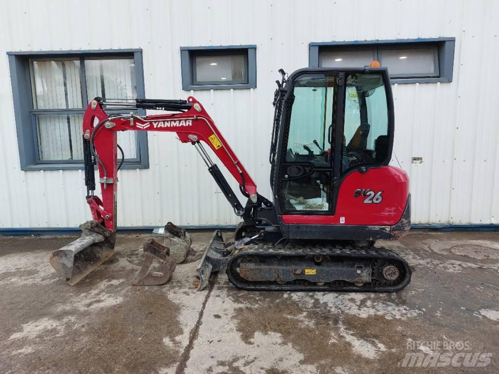 Yanmar SV26 Mini Excavators <7t (Mini Diggers)