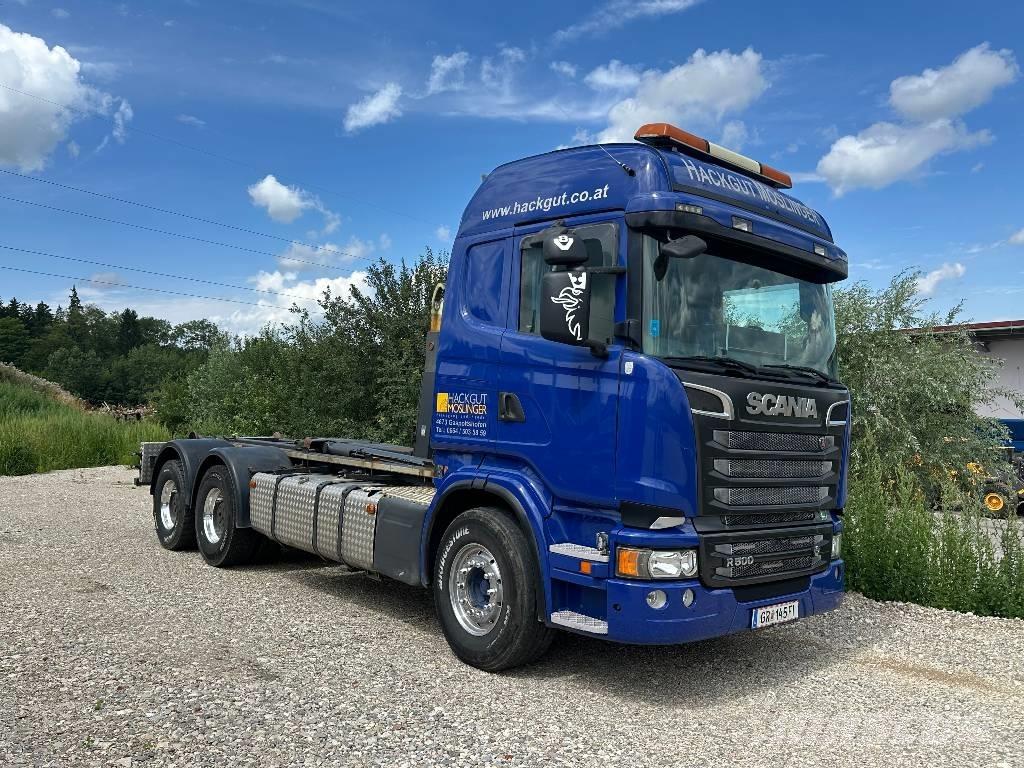 Scania R500 Hook lift trucks