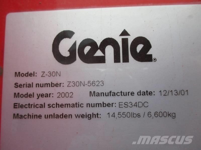 Genie Z 30 Articulated boom lifts