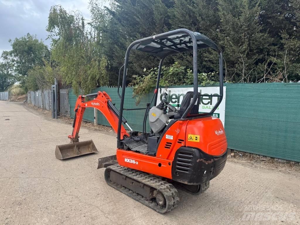 Kubota KX 36-3 Mini Excavators <7t (Mini Diggers)