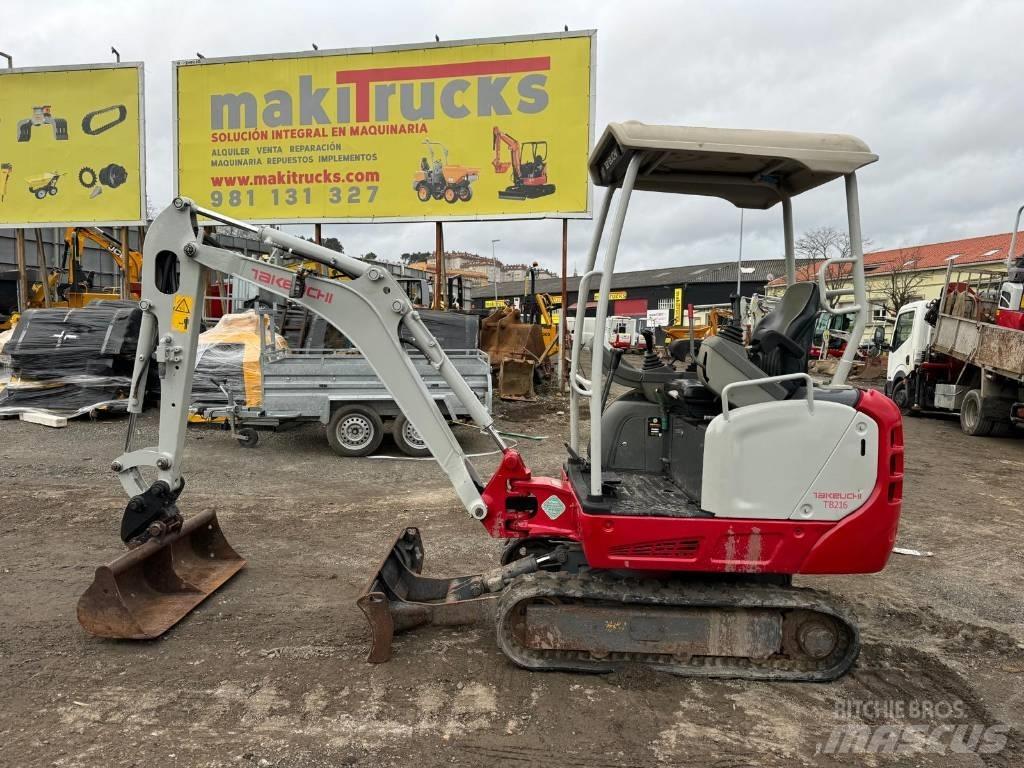 Takeuchi TB 216 Mini Excavators <7t (Mini Diggers)