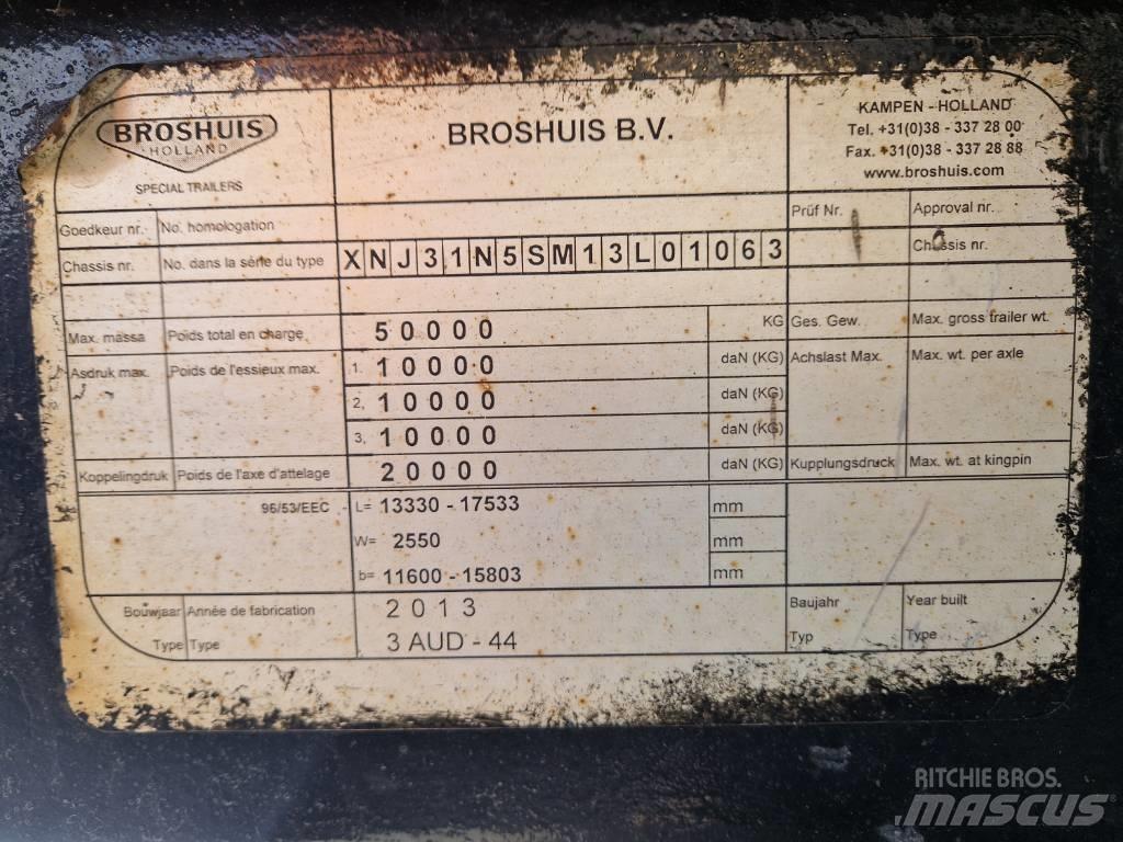 Broshuis Brønntralle Lowboy Trailers