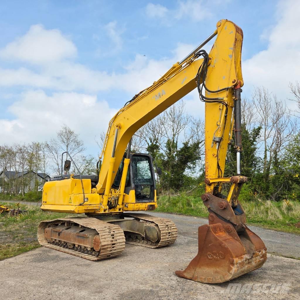 Komatsu PC 160 LC-7 Crawler excavators