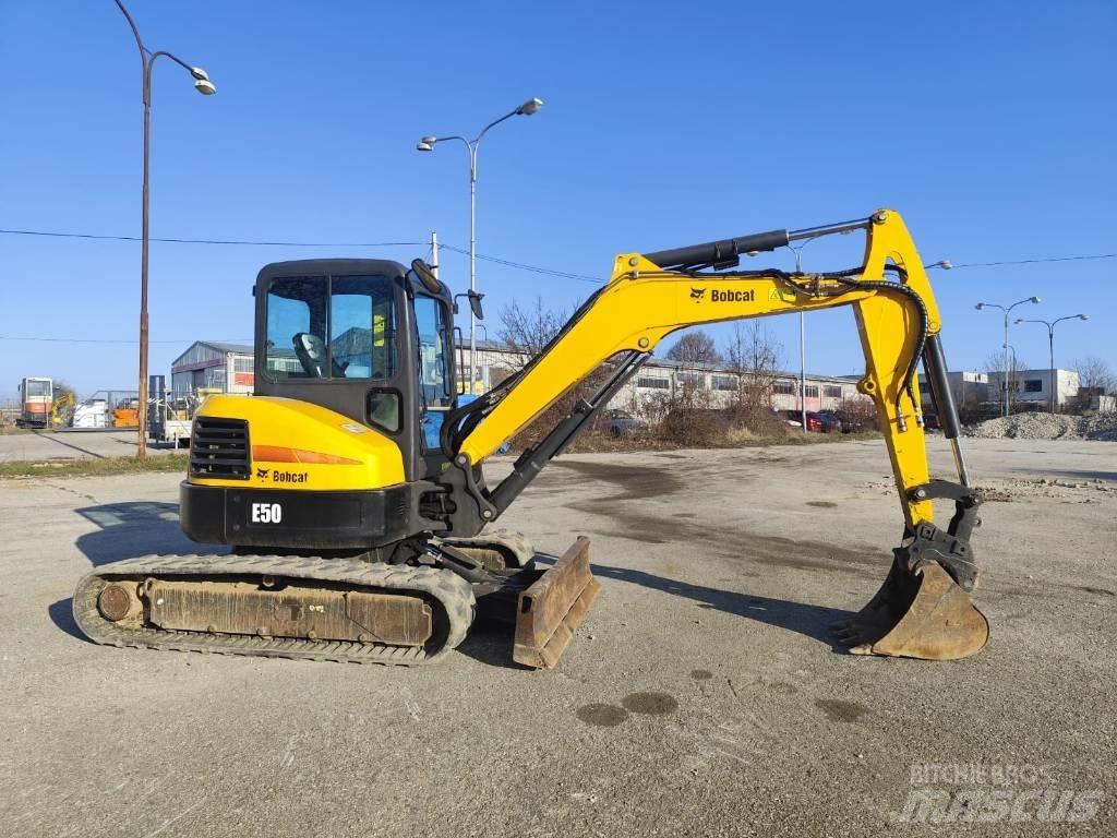 Bobcat E 50 Mini Excavators <7t (Mini Diggers)