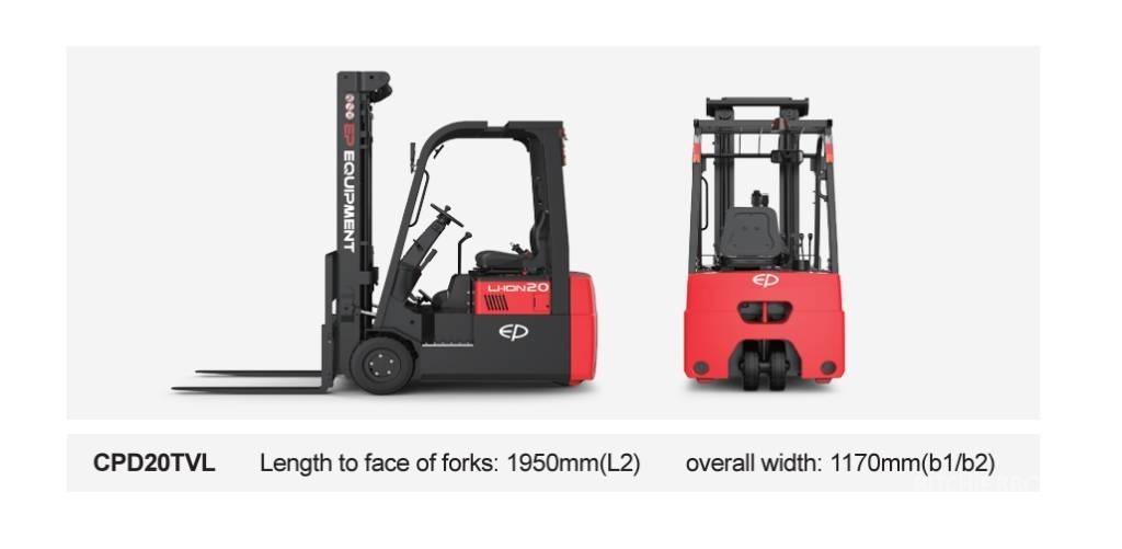 EP CPD 20 TVL Electric Forklifts