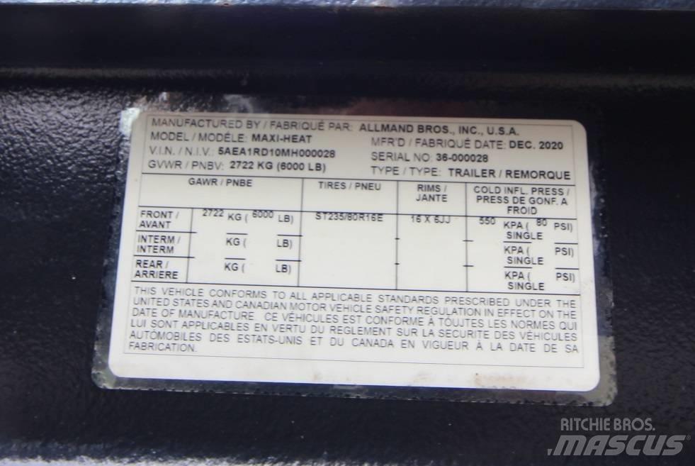 Allmand Bros 1MBTU Used Ground Thawing Equipment