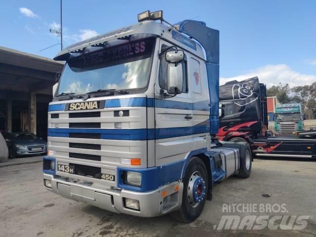 Scania 143-450 Conventional Trucks / Tractor Trucks