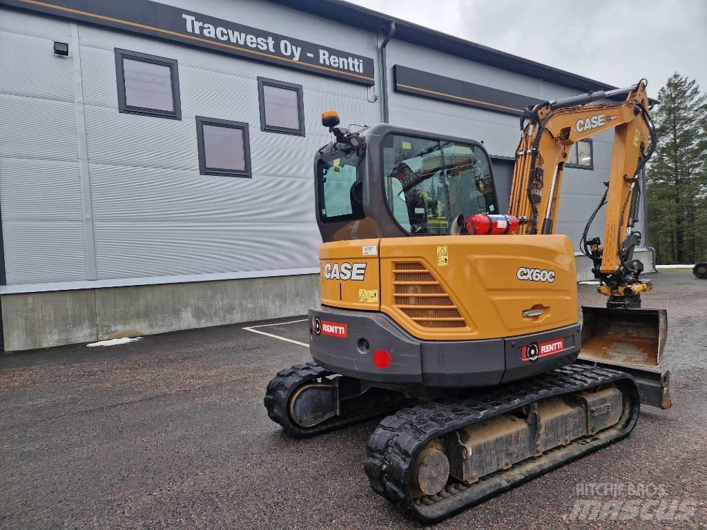 CASE cx60c Mini Excavators <7t (Mini Diggers)