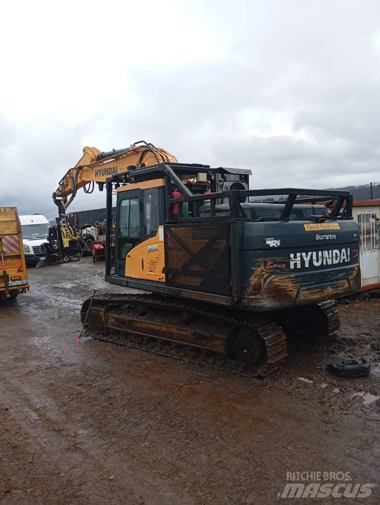 Hyundai 220 HXNLC Forestry Excavators