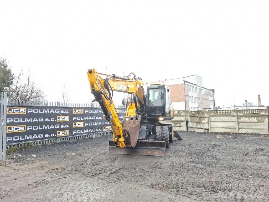 JCB JS 145 W Wheeled Excavators