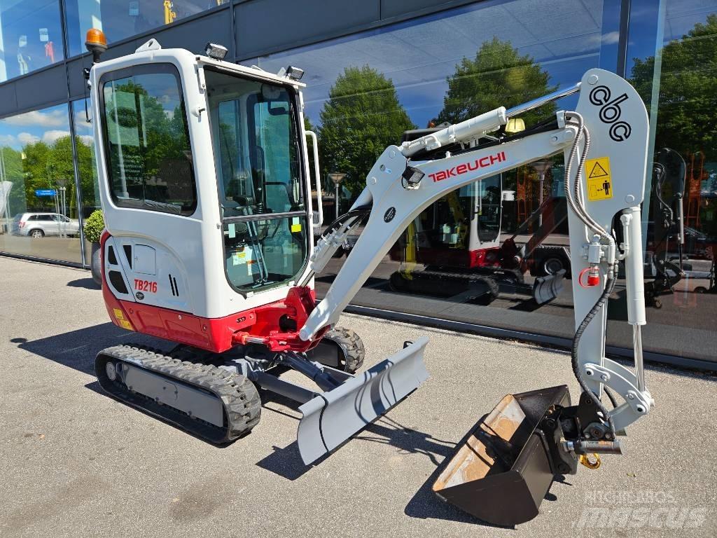 Takeuchi tb216 Mini Excavators <7t (Mini Diggers)