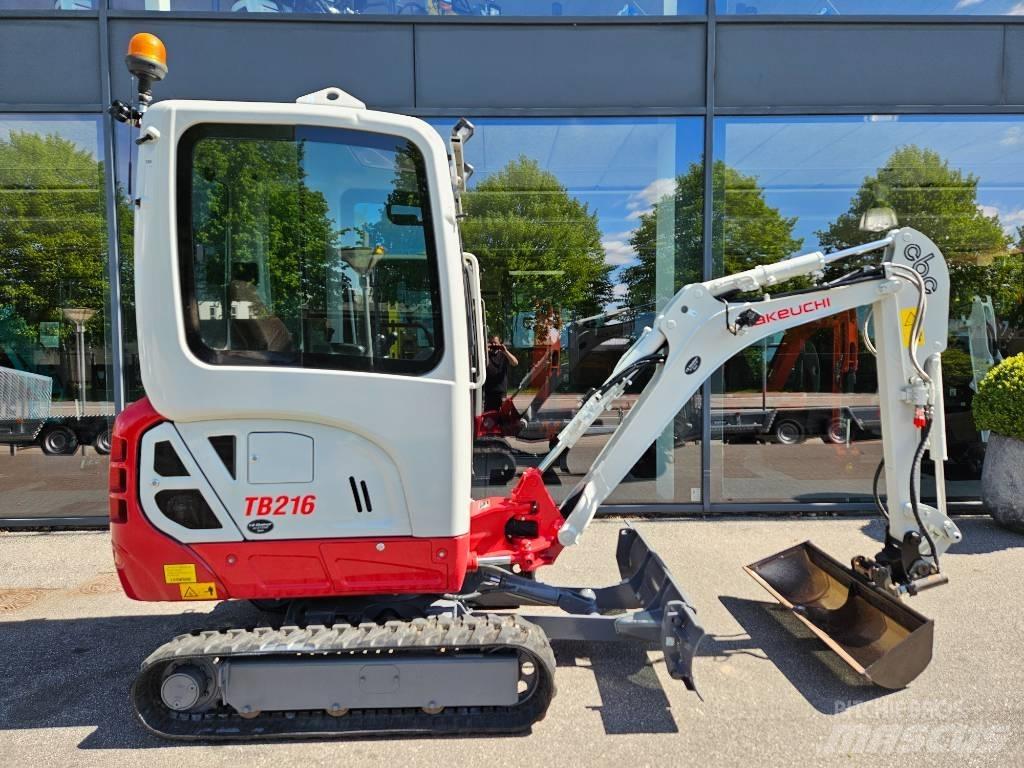 Takeuchi tb216 Mini Excavators <7t (Mini Diggers)