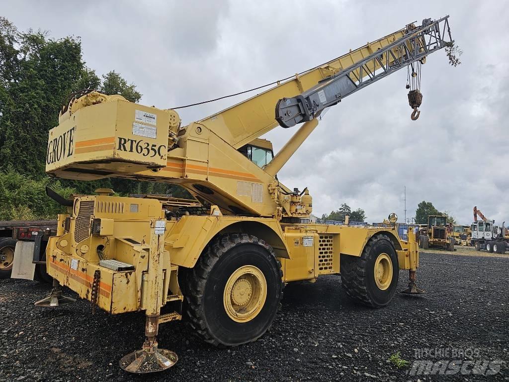 Grove RT 635 C Rough Terrain Cranes