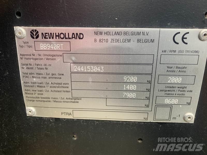 New Holland BB940 Square Balers