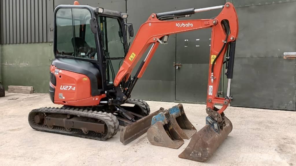 Kubota U 27-4 Mini Excavators <7t (Mini Diggers)