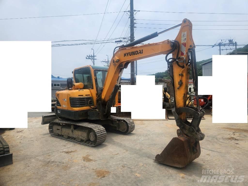 Hyundai Robex 55 Mini Excavators <7t (Mini Diggers)