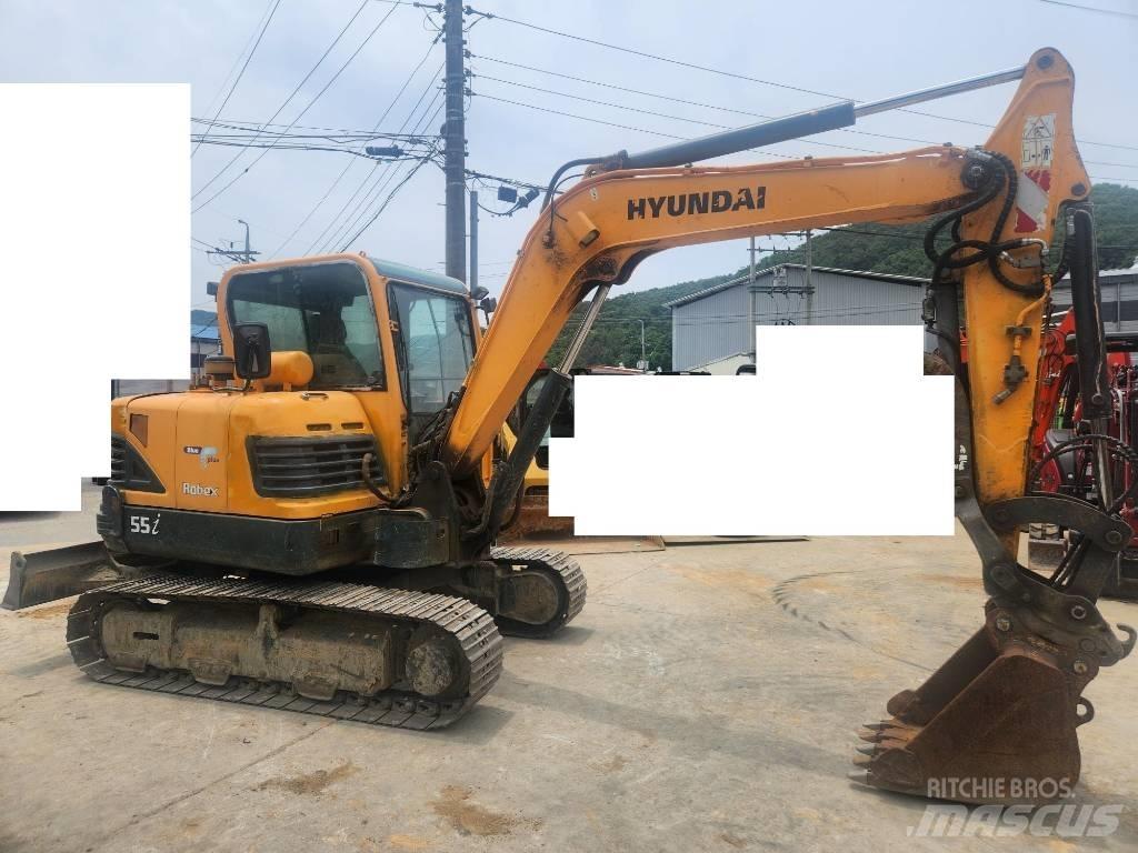 Hyundai Robex 55 Mini Excavators <7t (Mini Diggers)
