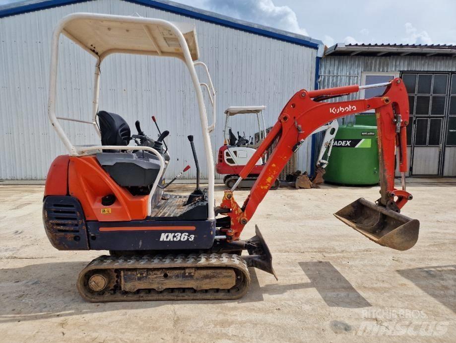 Kubota KX 36-3 Mini Excavators <7t (Mini Diggers)