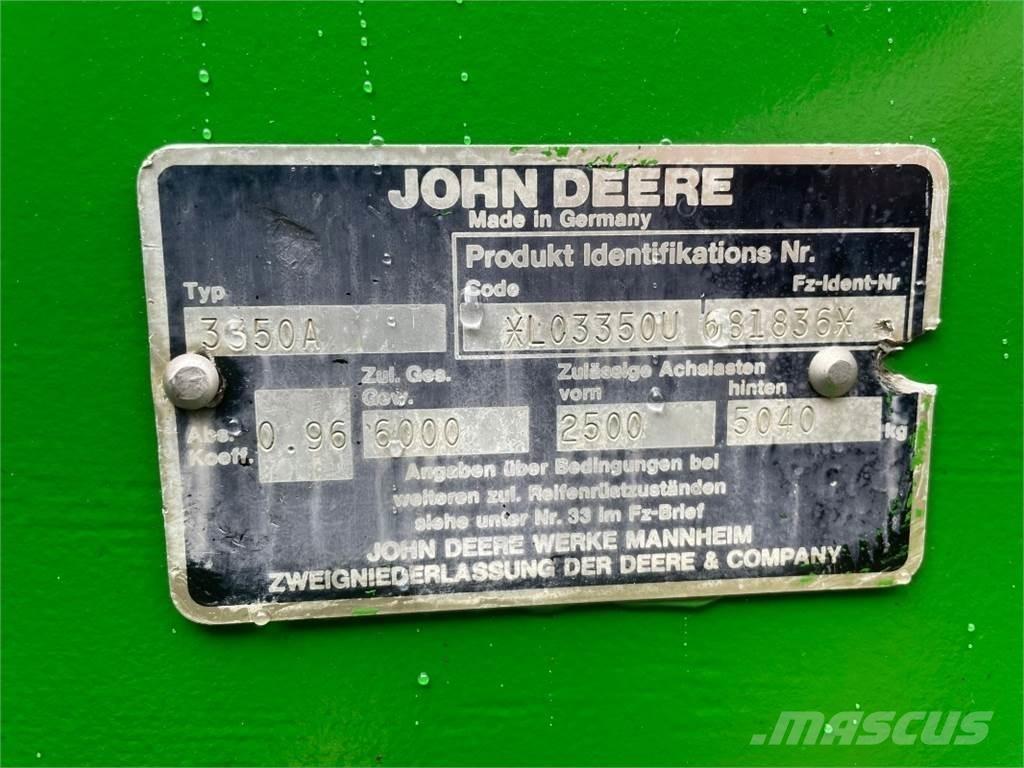 John Deere 3350 Tractors