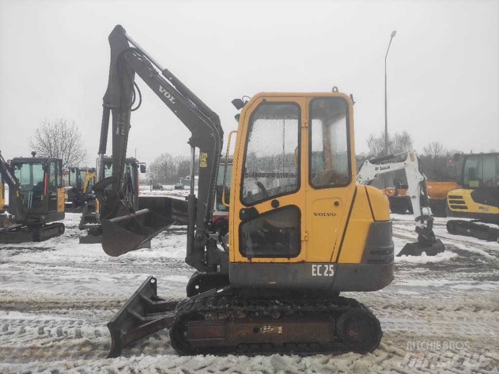 Volvo EC 25 Mini Excavators <7t (Mini Diggers)