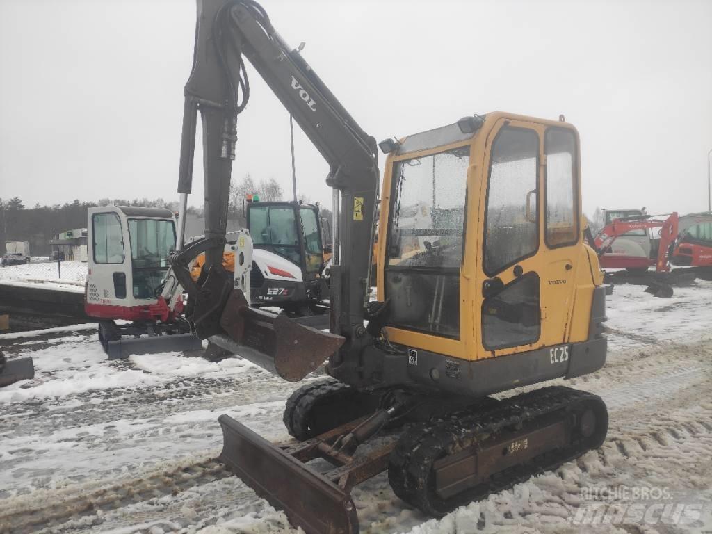 Volvo EC 25 Mini Excavators <7t (Mini Diggers)