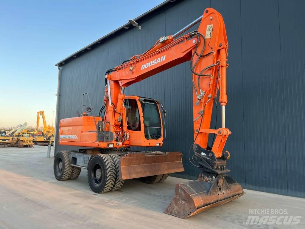 Doosan DX170W Wheeled Excavators