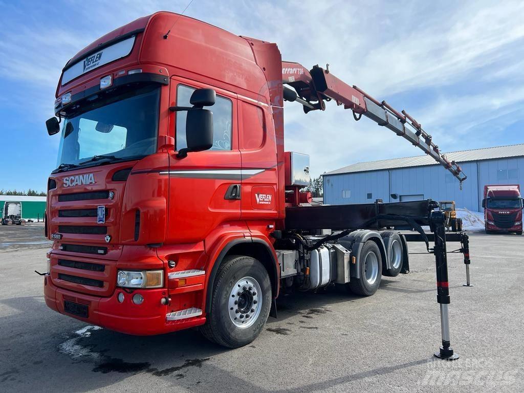 Scania R 580 Boom / Crane / Bucket Trucks