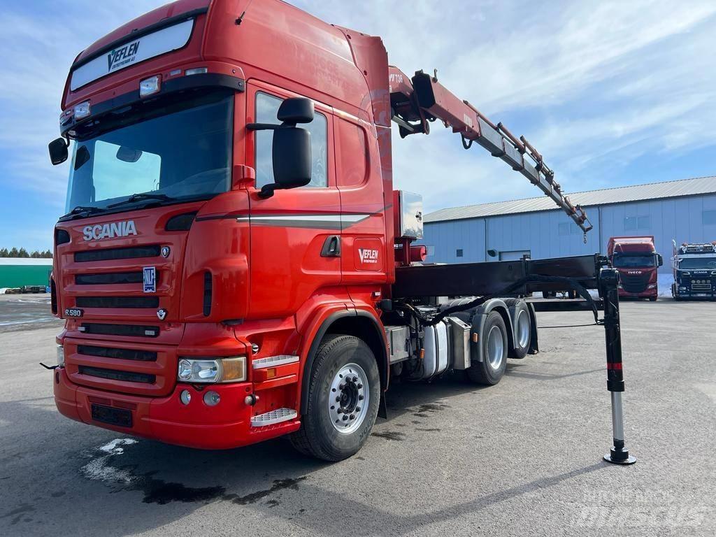 Scania R 580 Boom / Crane / Bucket Trucks