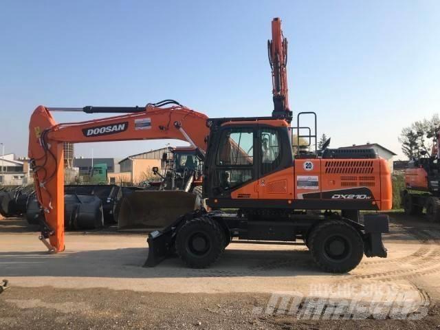 Doosan DX 210 W Wheeled Excavators