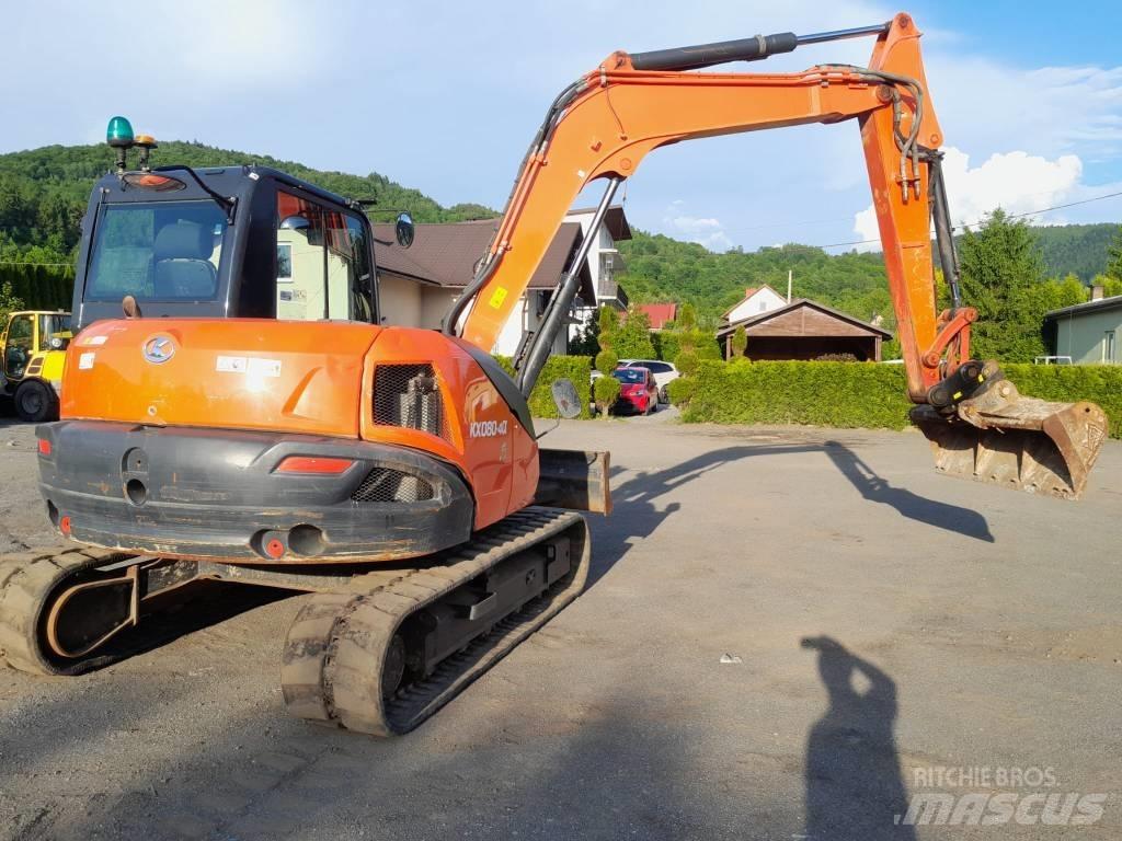 Kubota KX 080-4 Mini excavators  7t - 12t