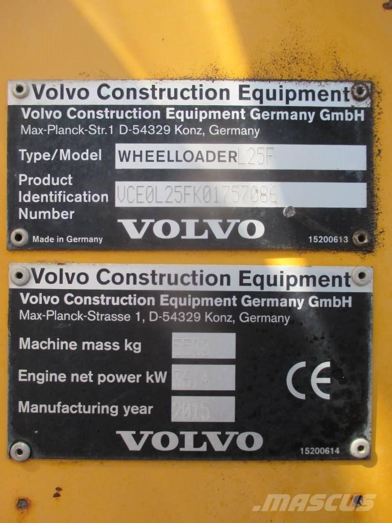 Volvo L 25 F Wheel Loaders