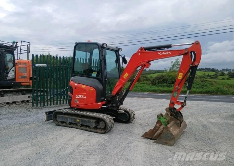 Kubota U 27-4 Mini Excavators <7t (Mini Diggers)