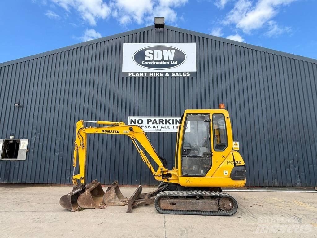Komatsu PC 20-7 Mini Excavators <7t (Mini Diggers)