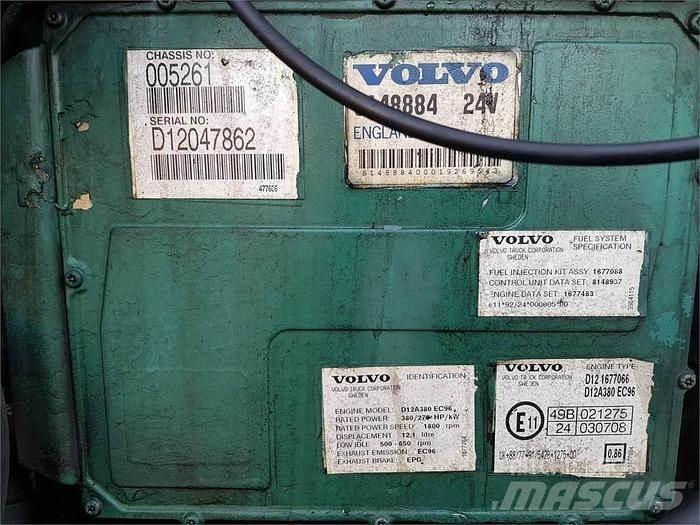 Volvo D12A380 EC96 Other Components