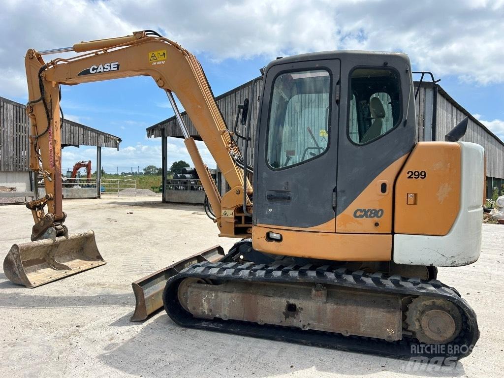 CASE CX 80 Mini excavators  7t - 12t