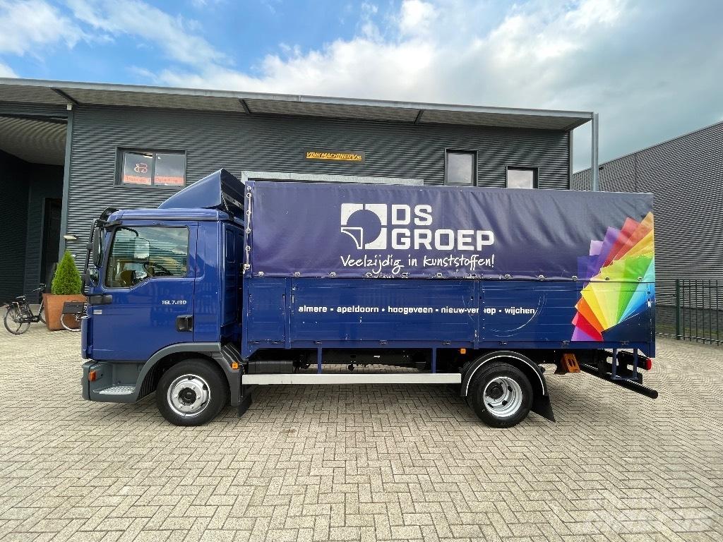 MAN TGL 7.190 Curtain Side Trucks