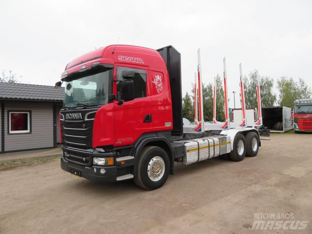 Scania R 520 Log trucks
