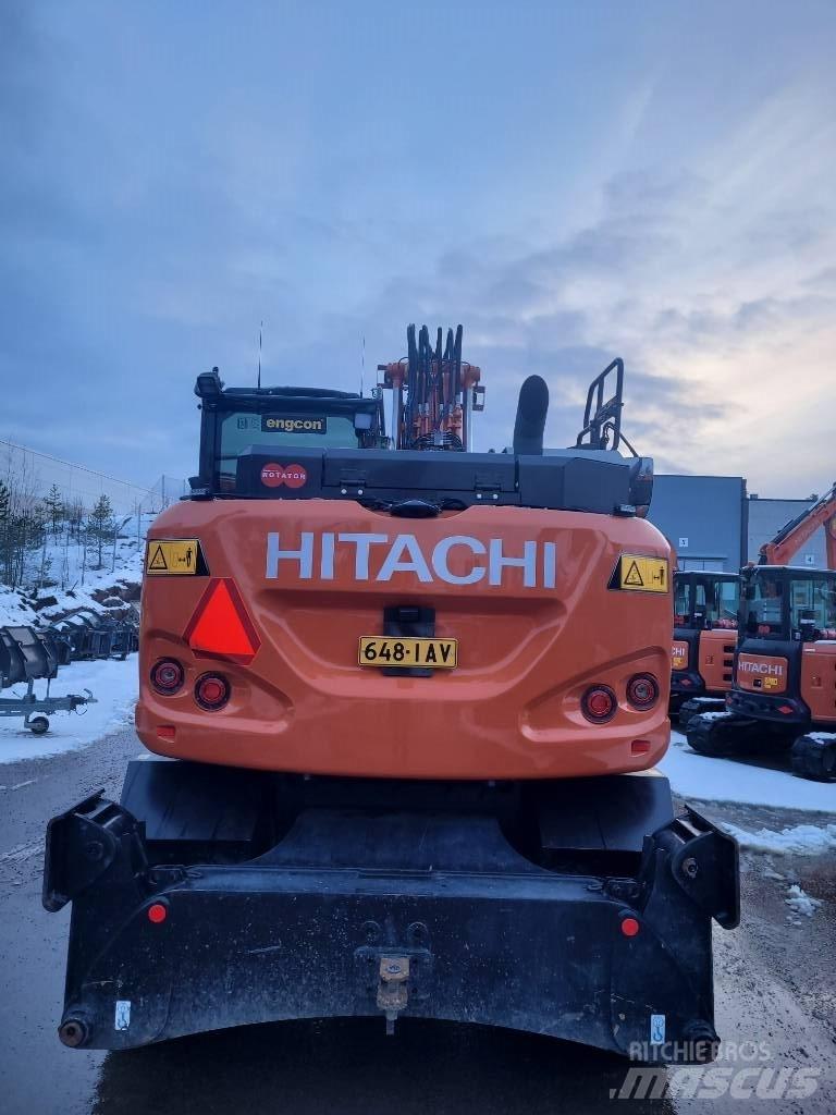 Hitachi ZX155W-7 2P Wheeled Excavators