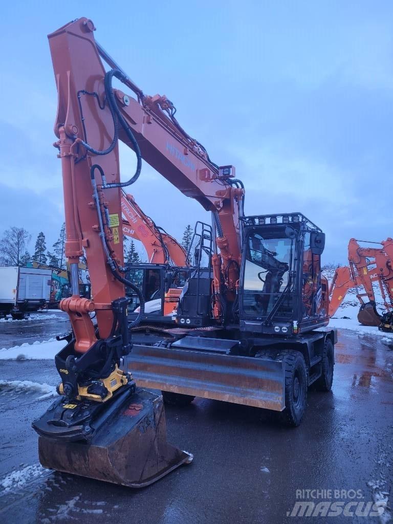 Hitachi ZX155W-7 2P Wheeled Excavators