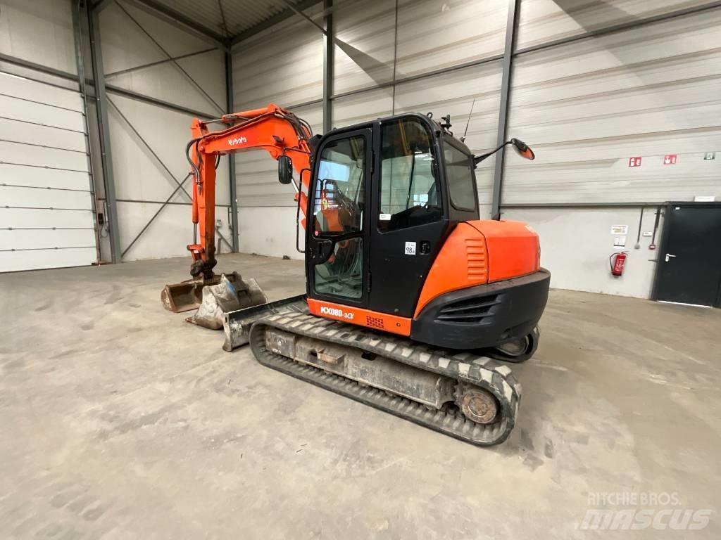 Kubota KX 080-3 A Mini excavators  7t - 12t