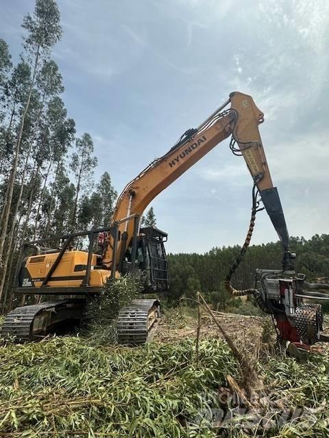 Hyundai 220LC Forestry Excavators