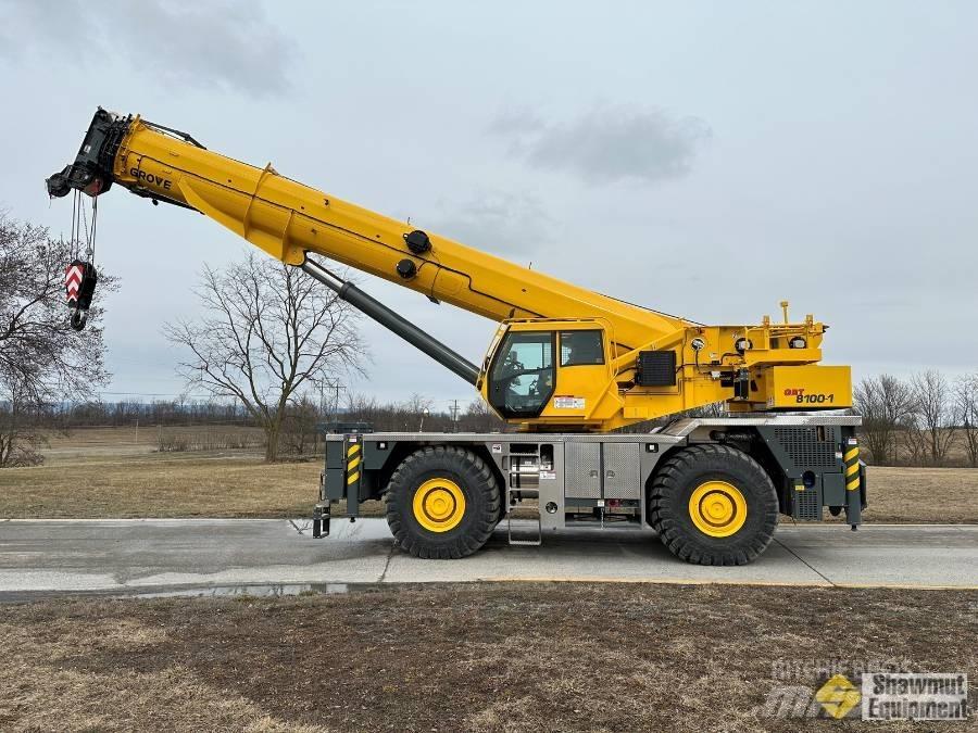 Grove GRT 8100 Rough Terrain Cranes