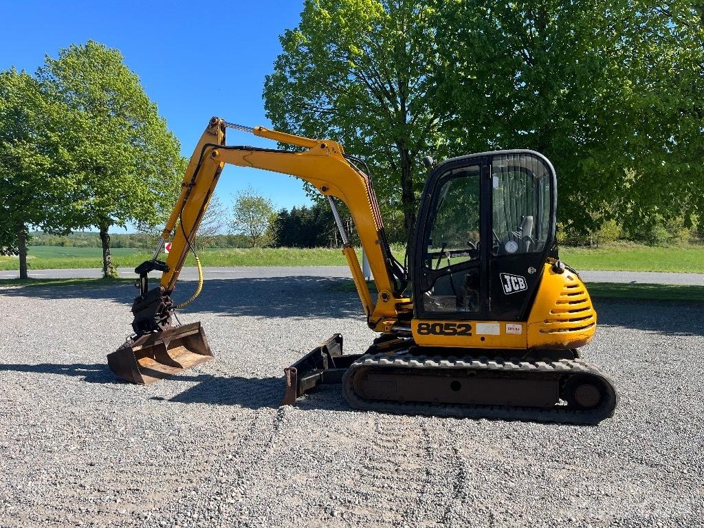 JCB 8052 Mini Excavators <7t (Mini Diggers)
